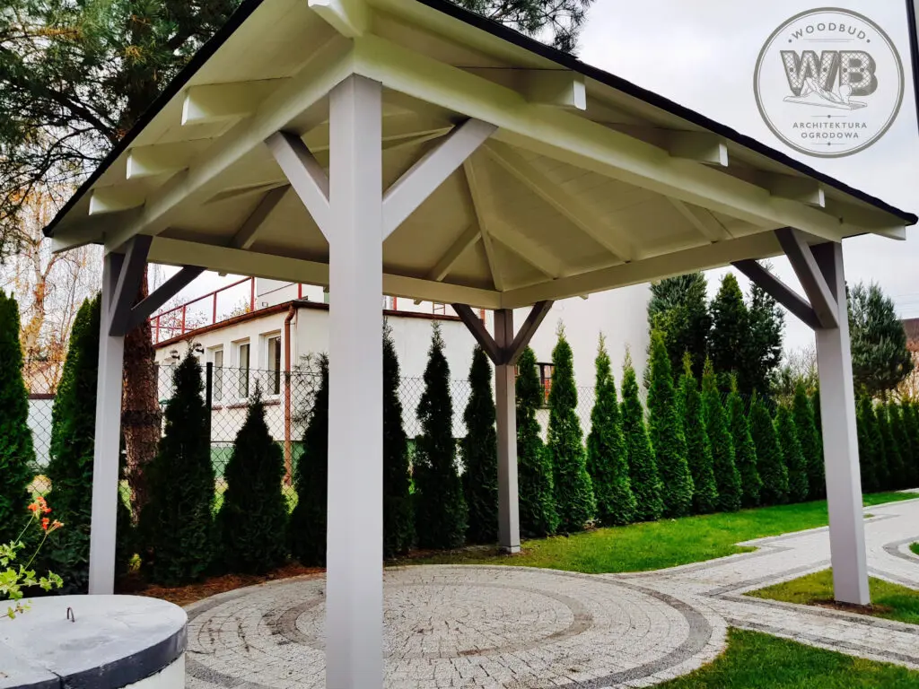 Altana kryta blachą - Woodbud - Poznań